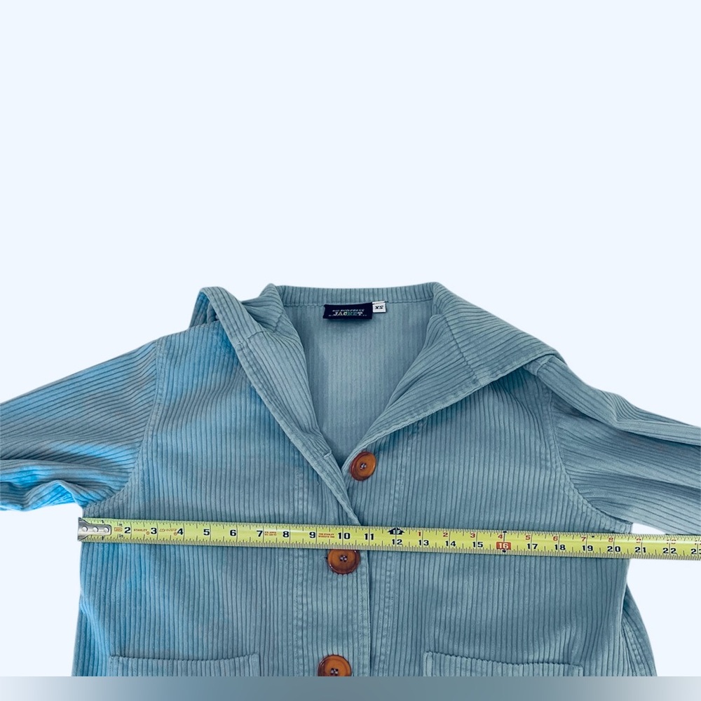 Big Bud Press Corduroy Sailor Jacket Baby Blue XS - Picture 9 of 9